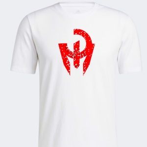 Adidas MENS MAHOMES TEE WHITE